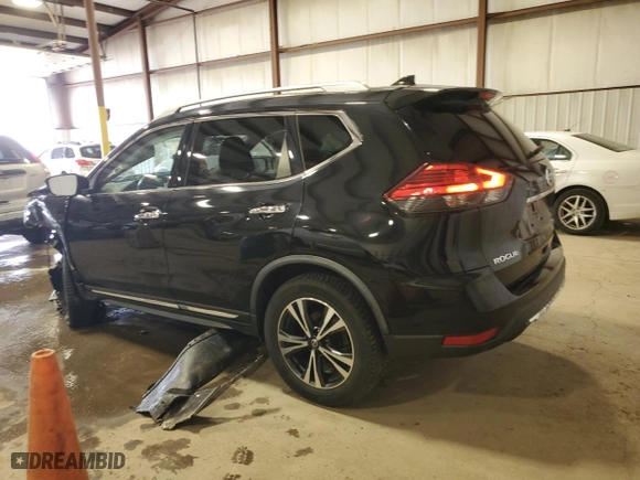 2017 Nissan Rogue SV with VIN JN8AT2MV5HW285465, listed as a Copart auction lot 51660035 with 99,308 mi miles and Salvage Title. Bid and sale history available at carsss.com. Image 2.