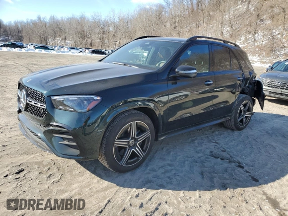 2024 Mercedes-Benz GLE 450 с VIN 4JGFB5KB0RB181971, выставлен на аукционе Copart как лот 45401005 с пробегом 11 440 миль миль и Списание • Salvage title. История ставок и продаж доступна на DreamBid. Изображение 1.