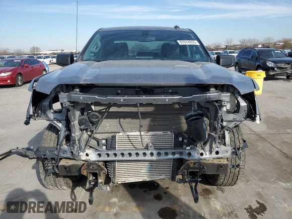 2022 GMC Sierra 1500 with VIN 1GTR9AEK3NZ159174, listed as a Copart auction lot 87674255 with 50,980 mi miles and Salvage Title. Bid and sale history available at DreamBid. Image 5.