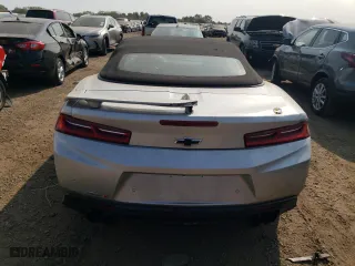 2018 Chevrolet Camaro ZL1 with VIN 1G1FK3D6XJ0132018, listed as a Copart auction lot 71005784 with 15,172 mi miles and Salvage Title. Bid and sale history available at carsss.com. Image 6.