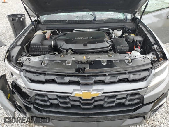2021 Chevrolet Colorado 4WD LT с VIN 1GCGTCEN5M1298492, выставлен на аукционе Copart как лот 56751315 с пробегом 21 833 миль миль и Списание • Salvage title. История ставок и продаж доступна на DreamBid. Изображение 11.