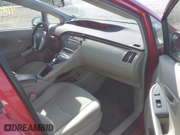 2010 Toyota Prius II with VIN JTDKN3DU4A0040530, listed as a IAAI auction lot 41868220 with 257,601 mi miles and . Bid and sale history available at DreamBid. Image 5.