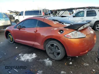 2007 Mitsubishi Eclipse GS with VIN 4A3AK24F57E037595, listed as a Copart auction lot 82993054 with 188,512 mi miles and Salvage Title. Bid and sale history available at carsss.com. Image 2.
