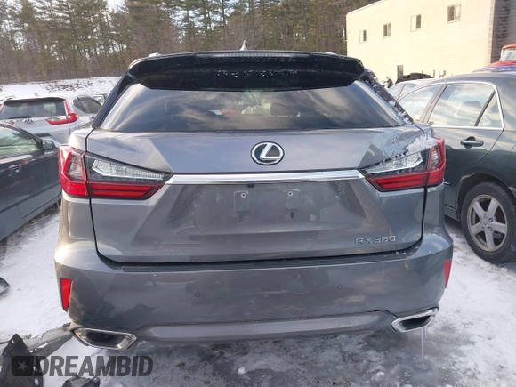 2017 Lexus RX with VIN 2T2BZMCAXHC075697, listed as a IAAI auction lot 41599002 with 37,668 mi miles. Bid and sale history available at carsss.com. Image 17.