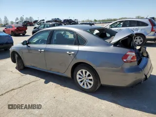 2012 Volkswagen Passat S with VIN 1VWAP7A32CC098725, listed as a Copart auction lot 53339555 with 119,084 mi miles and Salvage title. Bid and sale history available at DreamBid. Image 2.