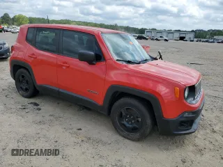 2017 Jeep Renegade Sport z VIN ZACCJAAB9HPF35320, wystawiony jako Copart lot #52431005 z przebiegiem 137 307 mil mil oraz Szkoda całkowita • Salvage title. Historia ofert i sprzedaży dostępna na DreamBid. Obrazek 4.