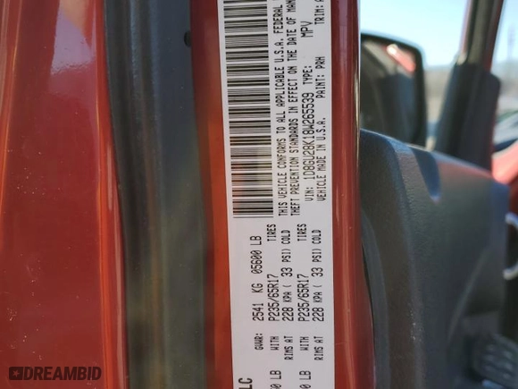 2008 Dodge Nitro SXT with VIN 1D8GU28K18W265539, listed as a Copart auction lot 42184355 with 201,139 mi miles and Salvage Title. Bid and sale history available at carsss.com. Image 13.
