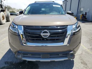 2024 Nissan Pathfinder Platinum with VIN 5N1DR3DG5RC287469, listed as a Copart auction lot 58971765 with 1,812 mi miles and Salvage title. Bid and sale history available at DreamBid. Image 5.