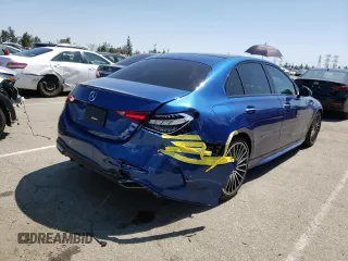2022 Mercedes-Benz C 300 z VIN W1KAF4GB4NR009066, wystawiony jako Copart lot #47305583 z przebiegiem 5 318 mil mil oraz . Historia ofert i sprzedaży dostępna na DreamBid. Obrazek 3.