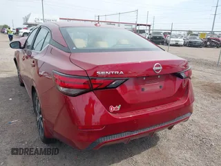 2024 Nissan Sentra SV with VIN 3N1AB8CV0RY386882, listed as a IAAI auction lot 41747971 with 11,106 mi miles. Bid and sale history available at carsss.com. Image 3.