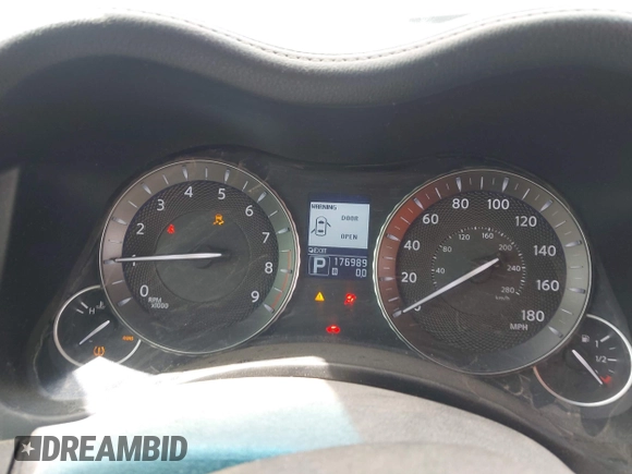 2012 Infiniti M with VIN JN1BY1AP3CM332453, listed as a IAAI auction lot 41944895 with 176,989 mi miles and . Bid and sale history available at DreamBid. Image 7.