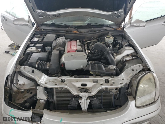 2003 Mercedes-Benz SLK-Class 2.3L with VIN WDBKK49F03F276776, listed as a Copart auction lot 78152404 with NaN miles and Salvage Title. Bid and sale history available at carsss.com. Image 11.