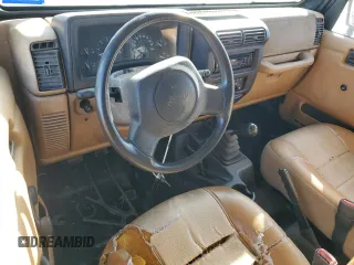 1997 Jeep Wrangler SE with VIN 1J4FY29P1VP502958, listed as a Copart auction lot 89063445 with 135,036 mi miles and Clean Title. Bid and sale history available at carsss.com. Image 8.