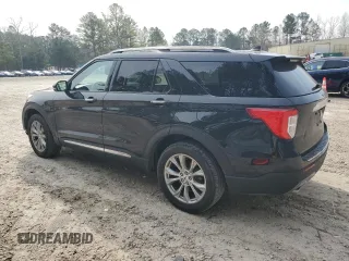 2021 Ford Explorer Limited with VIN 1FMSK8FH9MGB36120, listed as a Copart auction lot 48853855 with 91,465 mi miles and Salvage Title. Bid and sale history available at carsss.com. Image 2.