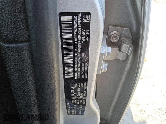 2020 Jeep Renegade Latitude with VIN ZACNJABB0LPL50960, listed as a Copart auction lot 52436285 with 55,792 mi miles and Clean Title. Bid and sale history available at DreamBid. Image 13.