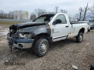 2005 Dodge 2500 ST with VIN 3D7KS26D15G832237, listed as a Copart auction lot 53692635 with Not Provided miles and Salvage Title. Bid and sale history available at carsss.com. Image 1.