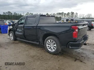 2022 Chevrolet Silverado 1500 Custom with VIN 1GCPWBEK8NZ109392, listed as a Copart auction lot 45020425 with 87,243 mi miles and Salvage Title. Bid and sale history available at DreamBid. Image 2.