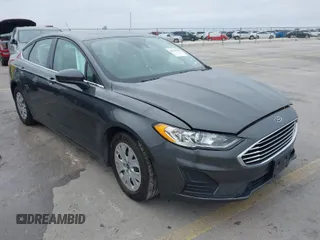2019 Ford Fusion S with VIN 3FA6P0G79KR215541, listed as a IAAI auction lot 41626638 with 73,751 mi miles and . Bid and sale history available at carsss.com. Image 1.