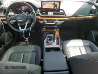 2023 Audi Q5 S line Premium Plus with VIN WA1EAAFY6P2097705, listed as a Copart auction lot 52345055 with 22,894 mi miles and Salvage title. Bid and sale history available at DreamBid. Image 8.