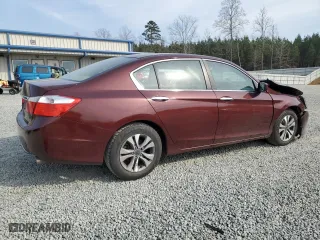 2014 Honda Accord Sedan LX with VIN 1HGCR2F32EA267630, listed as a Copart auction lot 49060325 with 84,881 mi miles and Salvage Title. Bid and sale history available at carsss.com. Image 3.