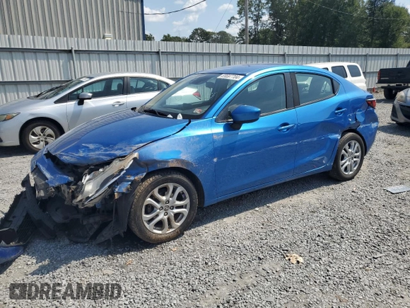 2016 Scion iA with VIN 3MYDLBZV6GY143071, listed as a Copart auction lot 69697704 with 97,689 mi miles and Salvage Title. Bid and sale history available at carsss.com. Image 1.