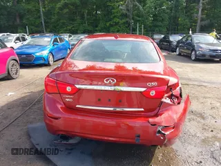 2016 Infiniti Q50 Premium with VIN JN1EV7AR9GM345224, listed as a IAAI auction lot 42375923 with 92,813 mi miles and . Bid and sale history available at DreamBid. Image 17.