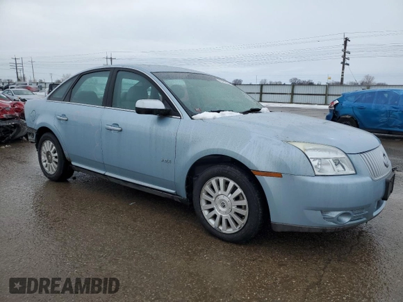 2008 Mercury Sable with VIN 1MEHM40W08G627317, listed as a Copart auction lot 45361995 with 194,506 mi miles and Salvage title. Bid and sale history available at DreamBid. Image 4.