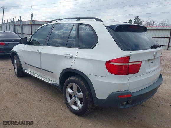 2007 BMW X5 3.0si with VIN 5UXFE435X7L018734, listed as a IAAI auction lot 41501286 with 126,339 mi miles. Bid and sale history available at carsss.com. Image 3.