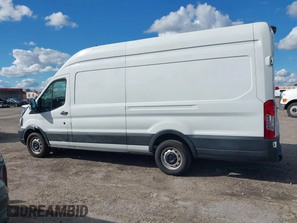2021 Ford Transit Cargo with VIN 1FTBW3X8XMKA14051, listed as a IAAI auction lot 41672248 with 127,438 mi miles. Bid and sale history available at carsss.com. Image 15.