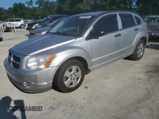 2007 Dodge Caliber with VIN 1B3HB28B07D111196, listed as a Copart auction lot 52488495 with 123,409 mi miles and Salvage Title. Bid and sale history available at carsss.com. Image 1.