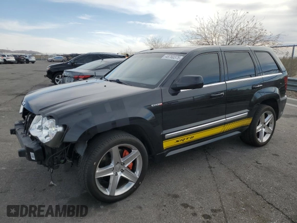 2008 Jeep Grand Cherokee SRT-8 with VIN 1J8HR78398C214004, listed as a Copart auction lot 48760375 with 165,318 mi miles and Salvage Title. Bid and sale history available at carsss.com. Image 1.