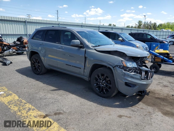 2020 Jeep Grand Cherokee Laredo E with VIN 1C4RJFAG1LC397255, listed as a Copart auction lot 56219795 with 68,509 mi miles and Salvage title. Bid and sale history available at DreamBid. Image 4.