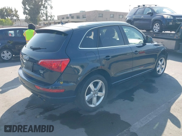 2012 Audi Q5 Premium Plus with VIN WA1LFAFP6CA129827, listed as a IAAI auction lot 42444693 with 106,257 mi miles and . Bid and sale history available at DreamBid. Image 4.