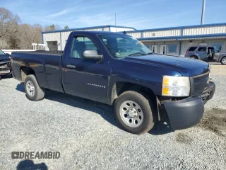 2009 Chevrolet Silverado 1500 Work Truck with VIN 1GCEC14X59Z189974, listed as a Copart auction lot 43809405 with 195,331 mi miles and Salvage Title. Bid and sale history available at DreamBid. Image 4.