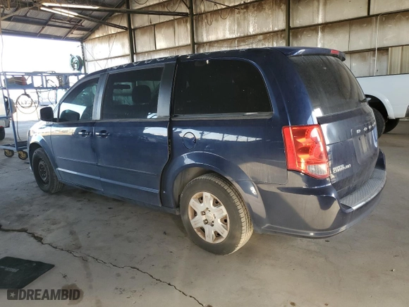 2012 Dodge Grand Caravan SE with VIN 2C4RDGBG8CR268920, listed as a Copart auction lot 81189524 with 144,049 mi miles and Clean Title. Bid and sale history available at carsss.com. Image 2.