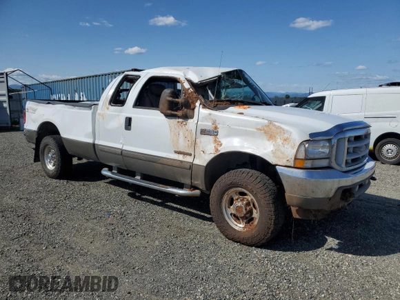 2002 Ford F-250 XL z VIN 1FTNX21F72EA92441, wystawiony jako Copart lot #46567825 z przebiegiem 132 588 mil mil oraz Szkoda całkowita • Salvage title. Historia ofert i sprzedaży dostępna na DreamBid. Obrazek 4.