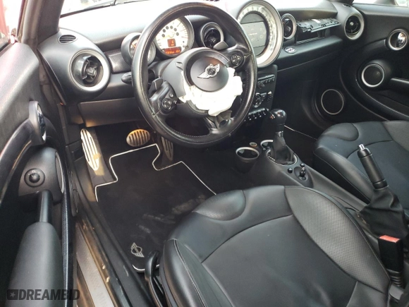 2012 MINI Cooper Convertible S with VIN WMWZP3C5XCT249983, listed as a Copart auction lot 42973745 with 173,814 mi miles and Salvage Title. Bid and sale history available at carsss.com. Image 8.