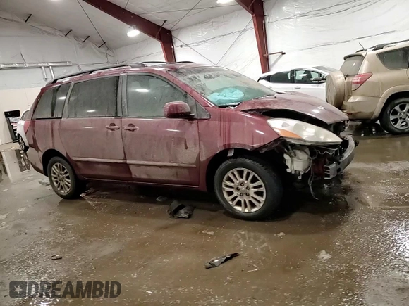 2009 Toyota Sienna XLE with VIN 5TDBK22C39S023000, listed as a Copart auction lot 88504705 with 197,811 mi miles and Salvage Title. Bid and sale history available at DreamBid. Image 12.