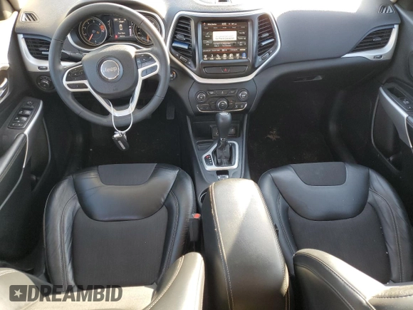 2018 Jeep Cherokee Latitude Plus with VIN 1C4PJLLB8JD509791, listed as a Copart auction lot 53242355 with 46,973 mi miles and Salvage Title. Bid and sale history available at carsss.com. Image 8.