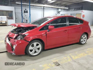 2011 Toyota Prius I with VIN JTDKN3DUXB5337421, listed as a Copart auction lot 52974565 with 167,715 mi miles and Salvage Title. Bid and sale history available at DreamBid. Image 1.