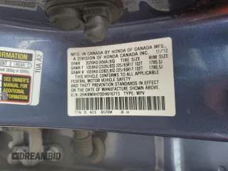 2013 Honda CR-V EX-L with VIN 2HKRM4H70DH616715, listed as a Copart auction lot 44739095 with 150,403 mi miles and Salvage Title. Bid and sale history available at carsss.com. Image 15.