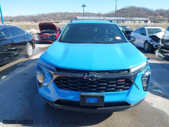 2024 Chevrolet Trax 2RS with VIN KL77LJE29RC170162, listed as a IAAI auction lot 41422765 with 11,954 mi miles. Bid and sale history available at carsss.com. Image 13.