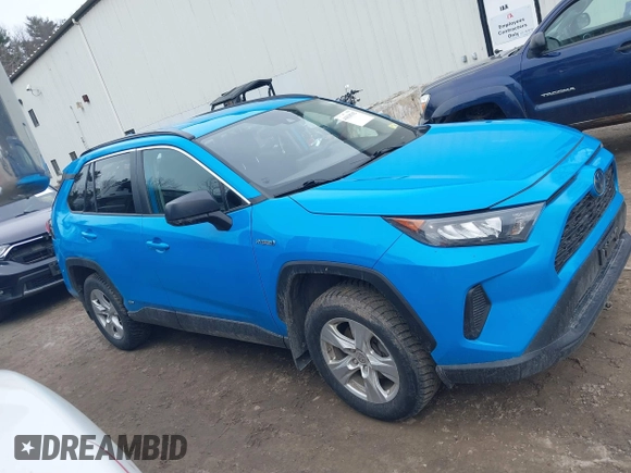 2021 Toyota RAV4 Hybrid LE with VIN 4T3L6RFV6MU027790, listed as a IAAI auction lot 41828702 with 63,411 mi miles. Bid and sale history available at carsss.com. Image 14.