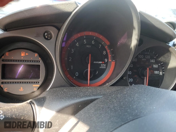 2015 Nissan 370Z with VIN JN1AZ4EH8FM441623, listed as a Copart auction lot 83181014 with 0 mi miles and Salvage Title. Bid and sale history available at carsss.com. Image 9.