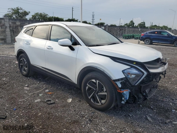 2023 Kia Sportage Hybrid LX with VIN KNDPU3AGXP7090596, listed as a Copart auction lot 65996884 with 13,983 mi miles and Salvage Title. Bid and sale history available at carsss.com. Image 4.