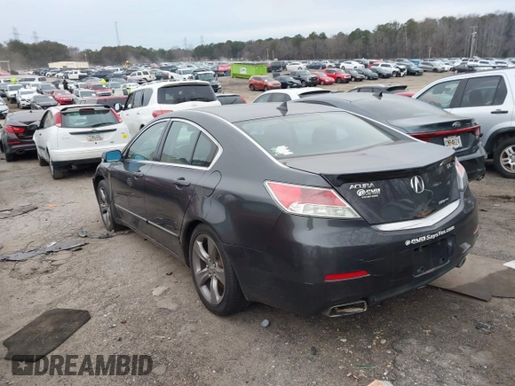 2012 Acura TL Technology z VIN 19UUA9F58CA008692, wystawiony jako IAAI lot #41354545 z przebiegiem 215 580 mil mil oraz . Historia ofert i sprzedaży dostępna na DreamBid. Obrazek 3.