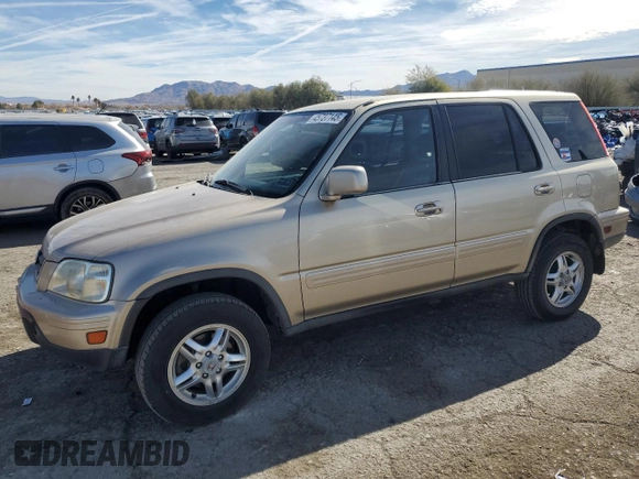 2000 Honda CR-V SE with VIN JHLRD187XYC046273, listed as a Copart auction lot 45737145 with 290,921 mi miles and Salvage Title. Bid and sale history available at carsss.com. Image 1.