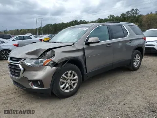2018 Chevrolet Traverse LT Cloth with VIN 1GNERGKW0JJ121345, listed as a Copart auction lot 49856335 with 167,732 mi miles and Salvage Title. Bid and sale history available at carsss.com. Image 1.