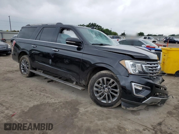 2020 Ford Expedition Max Limited z VIN 1FMJK1KT5LEA19352, wystawiony jako Copart lot #54981995 z przebiegiem 124 453 mil mil oraz Szkoda całkowita • Salvage title. Historia ofert i sprzedaży dostępna na DreamBid. Obrazek 4.