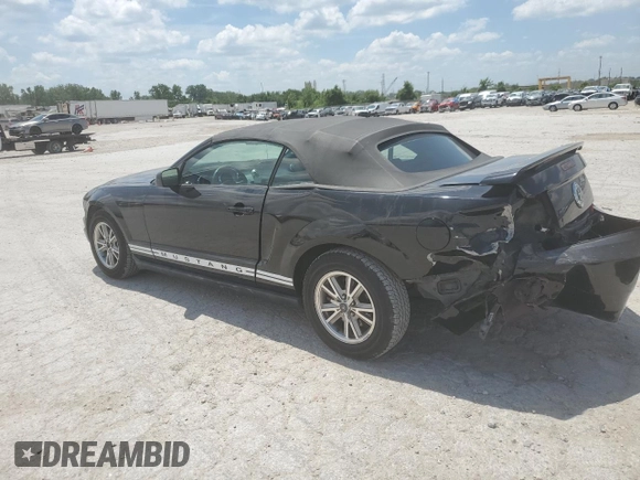 2005 Ford Mustang Deluxe with VIN 1ZVFT84N655254096, listed as a Copart auction lot 62481145 with 113,078 mi miles and Salvage title. Bid and sale history available at DreamBid. Image 2.